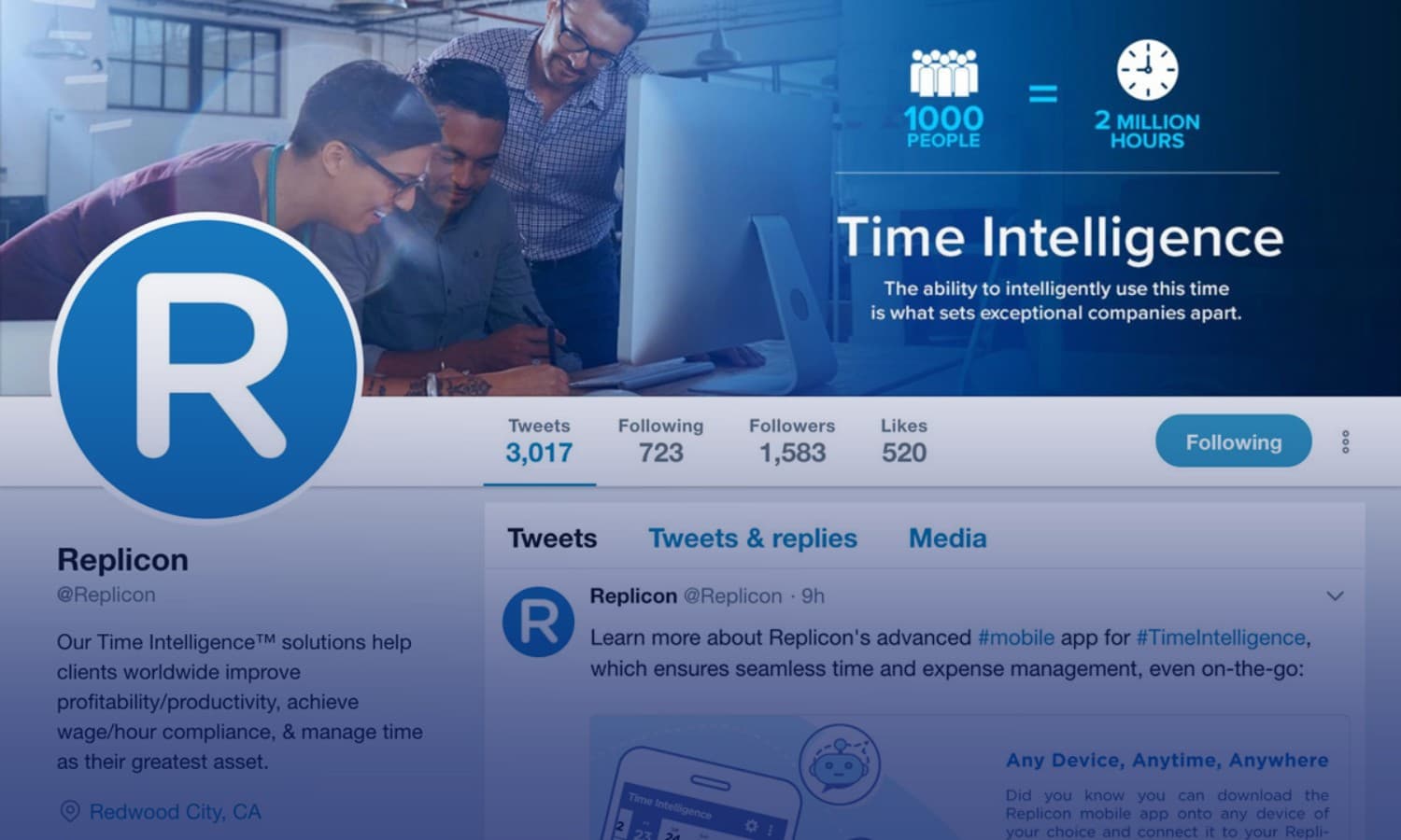 Replicon — Brand and demand-gen engine for enterprise SaaS