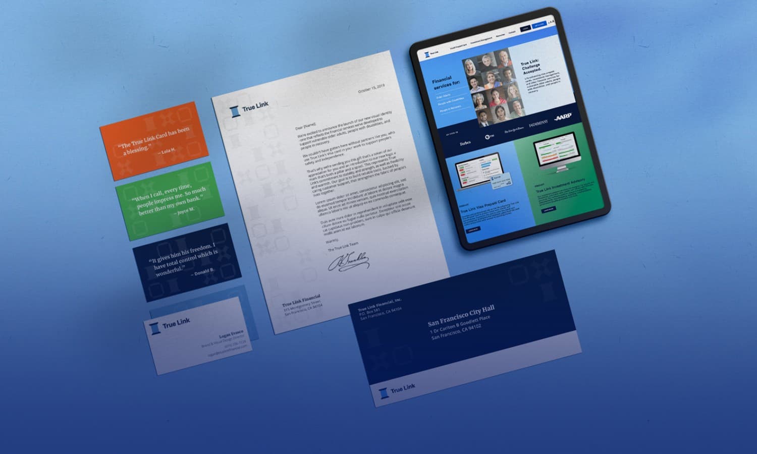 True Link — A full rebrand for fintech with a mission